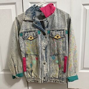 Colorful Kids Denim Jacket